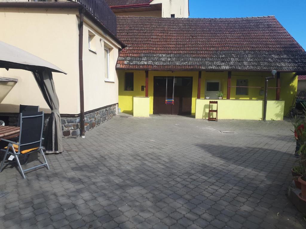 Budova, kde se apartmán nachází