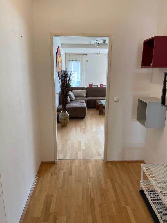 Posedenie v ubytovaní Bright apartment with a free parking garage @ Wienerberg