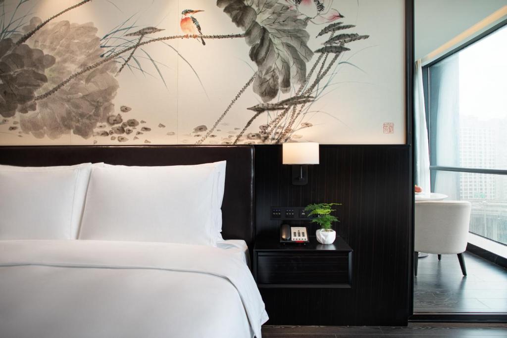 颐豪酒店福州南站店 - Habitación Doble Con Vista Al Mar