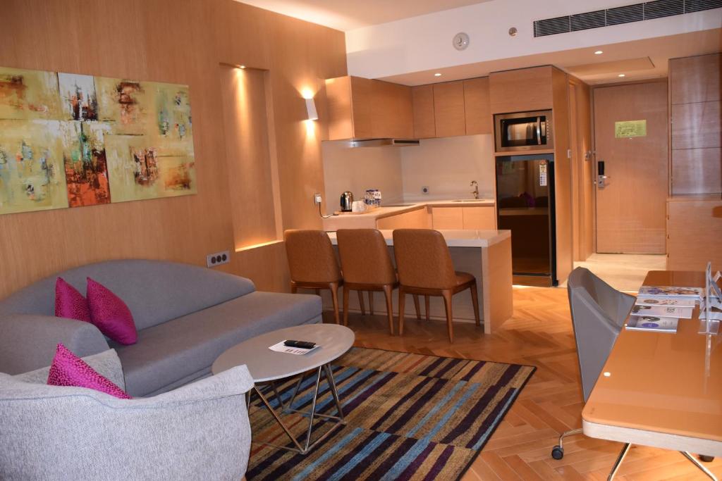 Novotel Vijayawada Varun - Apartamento Familiar De 1 Habitación - Cama Queen