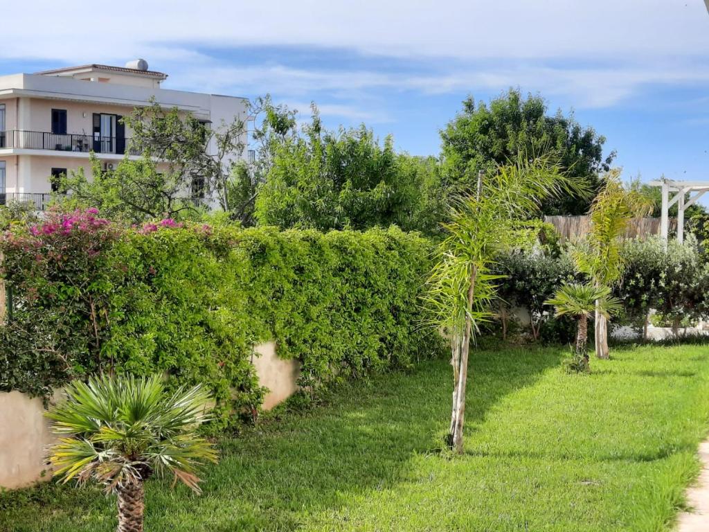 Zahrada ubytování B&B AMURI RANNI