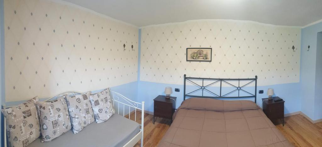 Posezení v ubytování B&B Casa Arcangeli