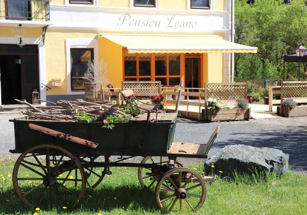Zahrada ubytování Pension Leano