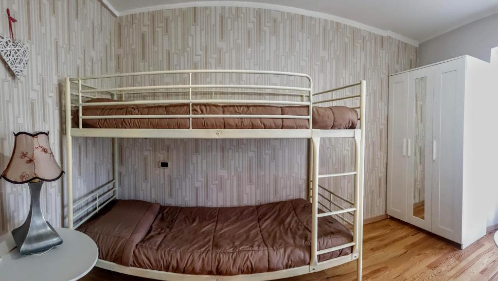 Postel nebo postele na pokoji v ubytování B&B Casa Arcangeli
