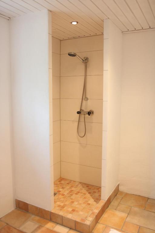 Koupelna v ubytování Tøndegården 3 rooms apartment