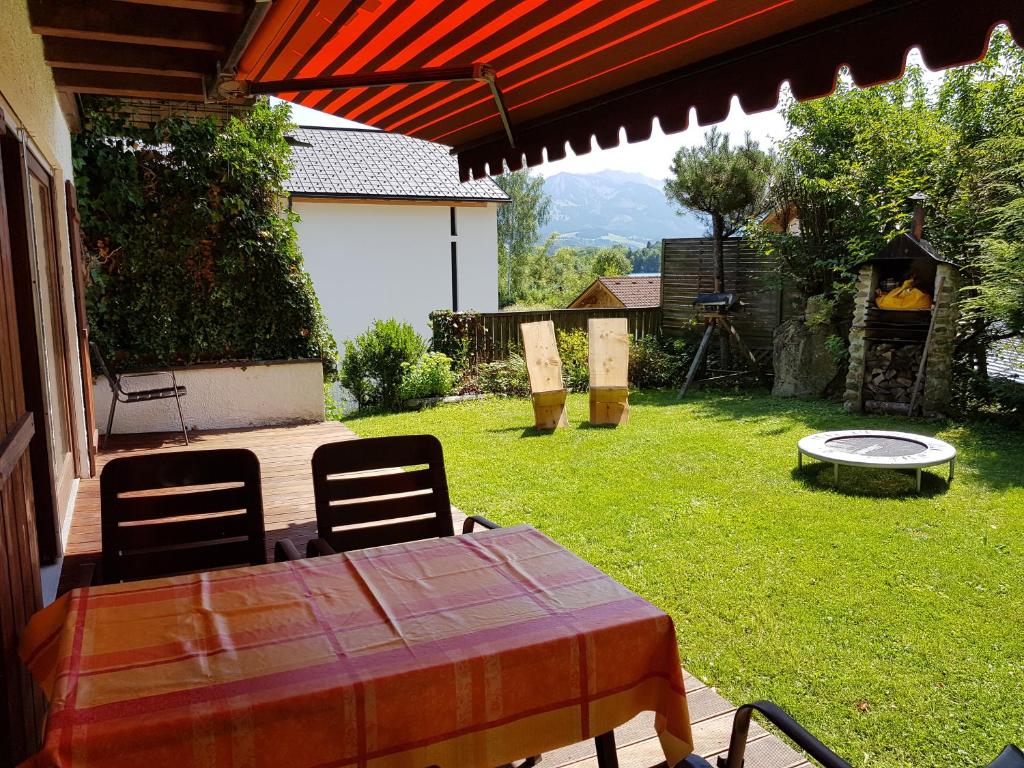 Zahrada ubytování Ferienwohnung Sonthofenersee