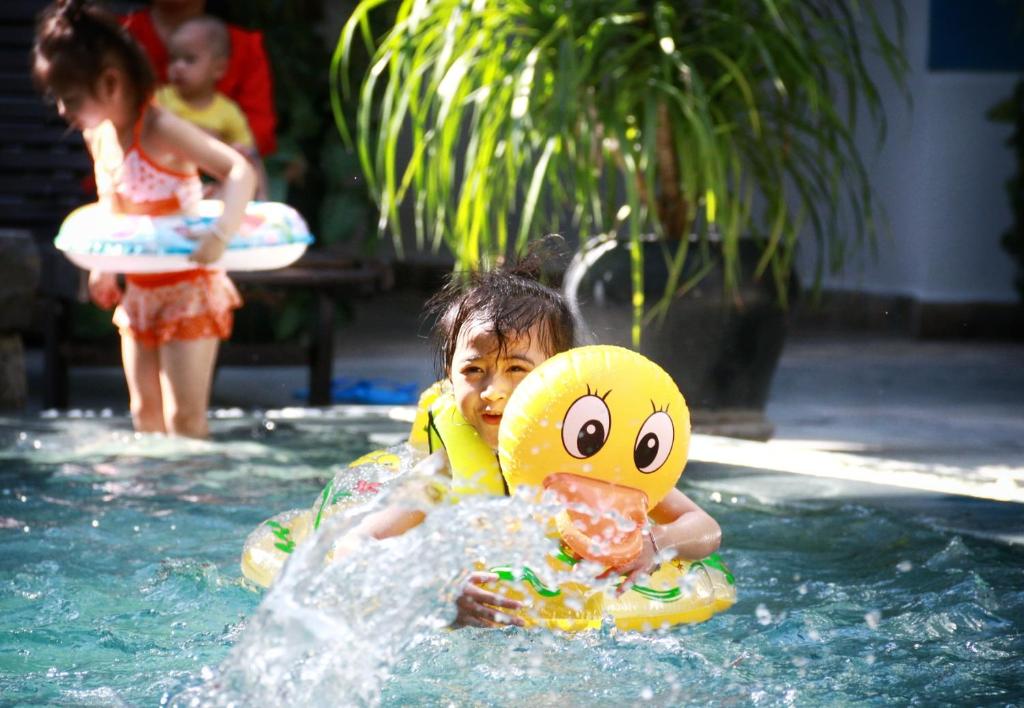 Děti v ubytování Lucky Leaf Hoian Villa