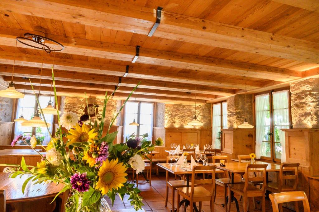 Restaurace v ubytování Landgasthof zu den drei Sternen