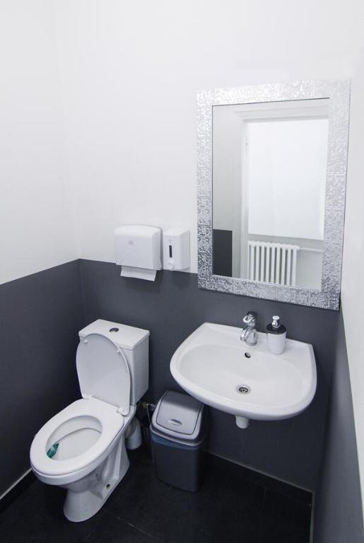 Koupelna v ubytování Hostel51