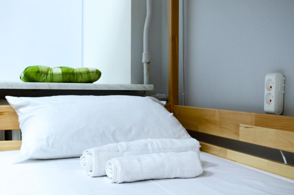 Postel nebo postele na pokoji v ubytování Hostel51