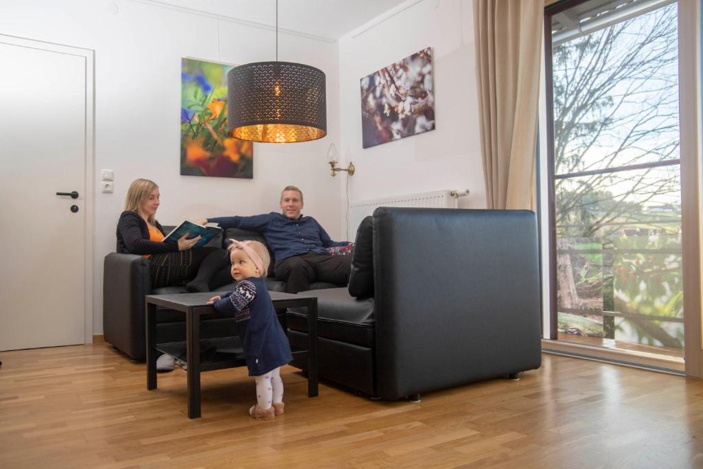 Posezení v ubytování UrlaubsREICH