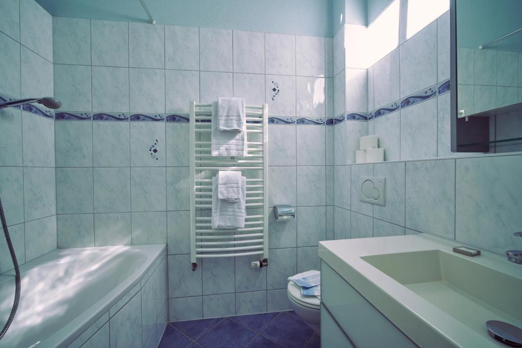 Koupelna v ubytování Ferienanlage Kirchzarten