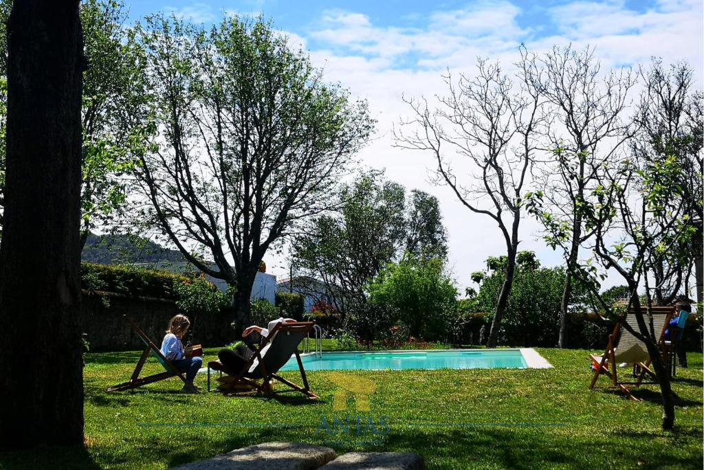 Zahrada ubytování Antas Guest House