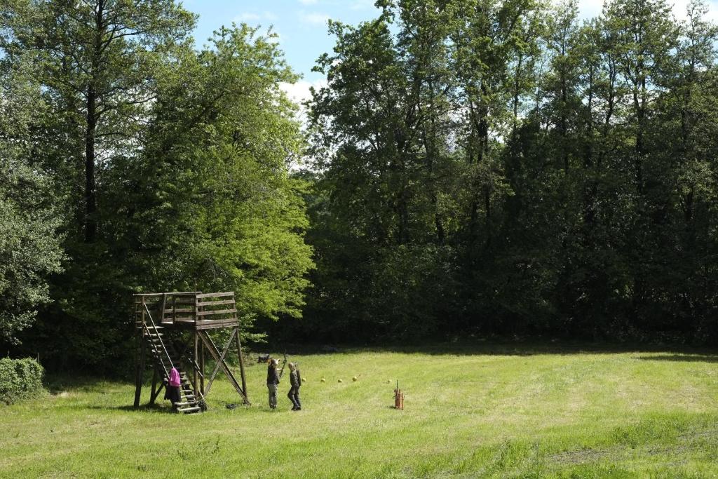 Vonkajšia záhrada v ubytovaní Agriturismo Altana Del Motto Rosso