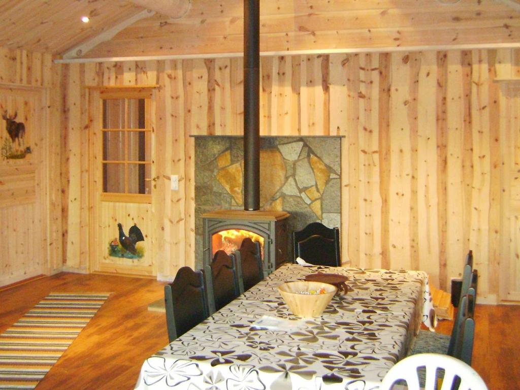 Postel nebo postele na pokoji v ubytování 8 person holiday home in BJELLAND-By Traum