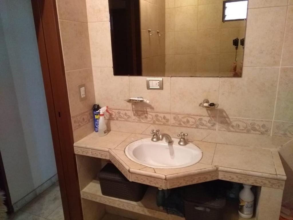 Koupelna v ubytování Complejo Norte