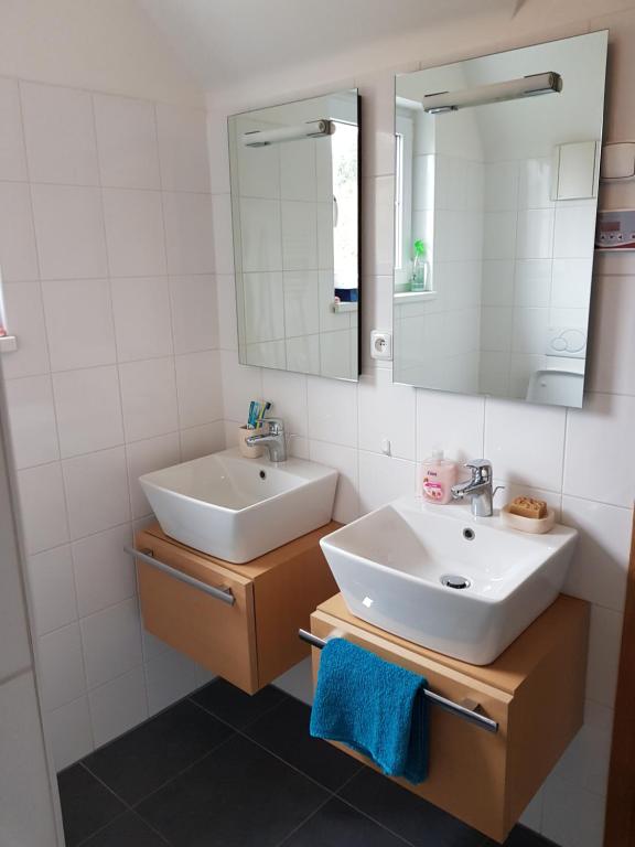 Koupelna v ubytování Holiday House Tereza