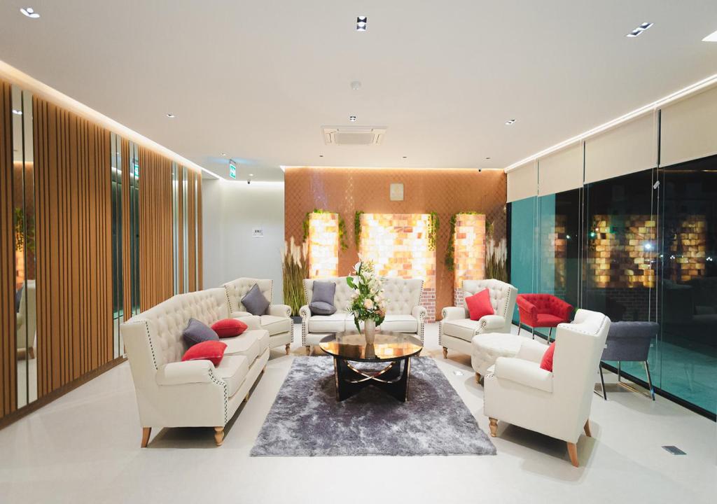 Posezení v ubytování Hotel Fuse Rayong