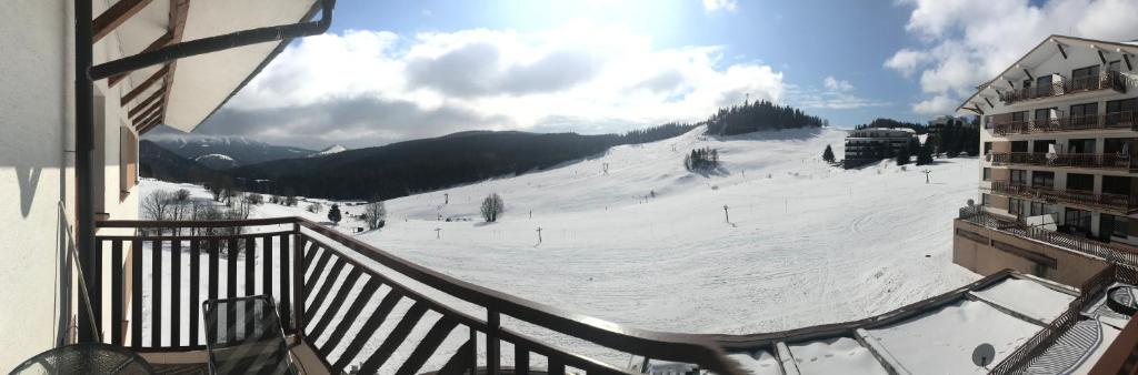 Panorama Donovaly 42-C during the winter