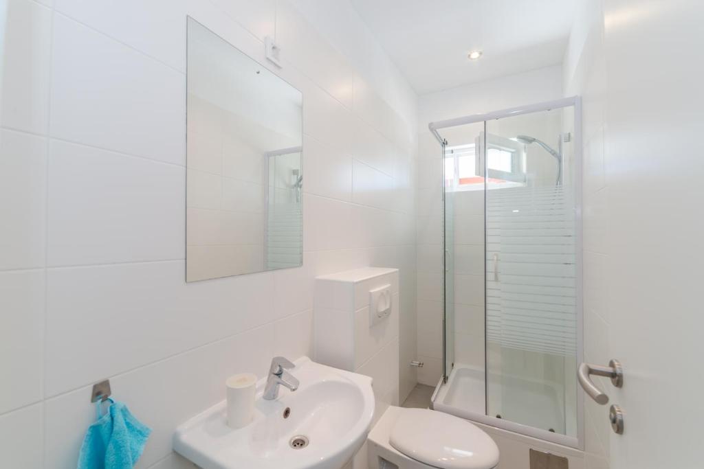 Kúpeľňa v ubytovaní Apartments Keran
