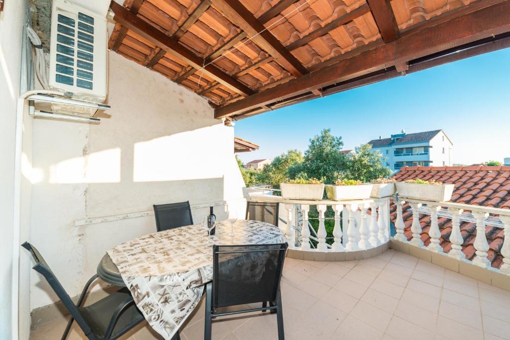 Balkón alebo terasa v ubytovaní Apartments Keran