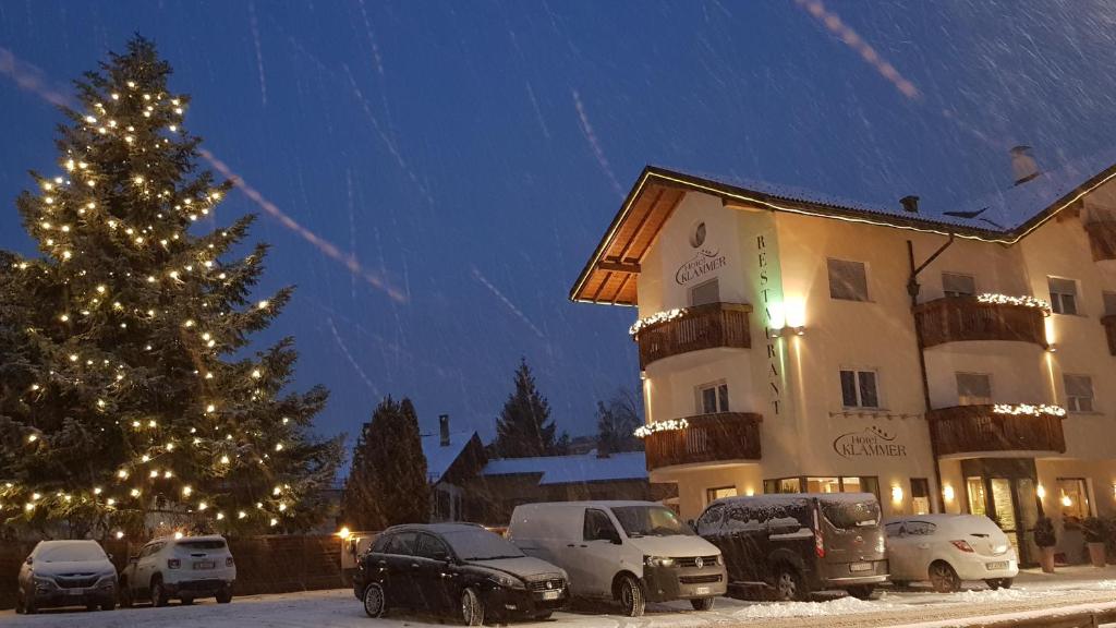 Hotel Klammer during the winter
