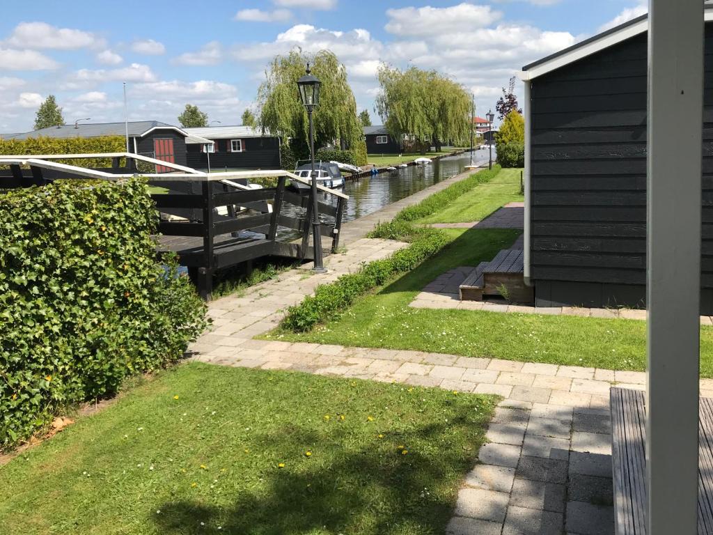 Zahrada ubytování Chalet park Kroondomein Giethoorn