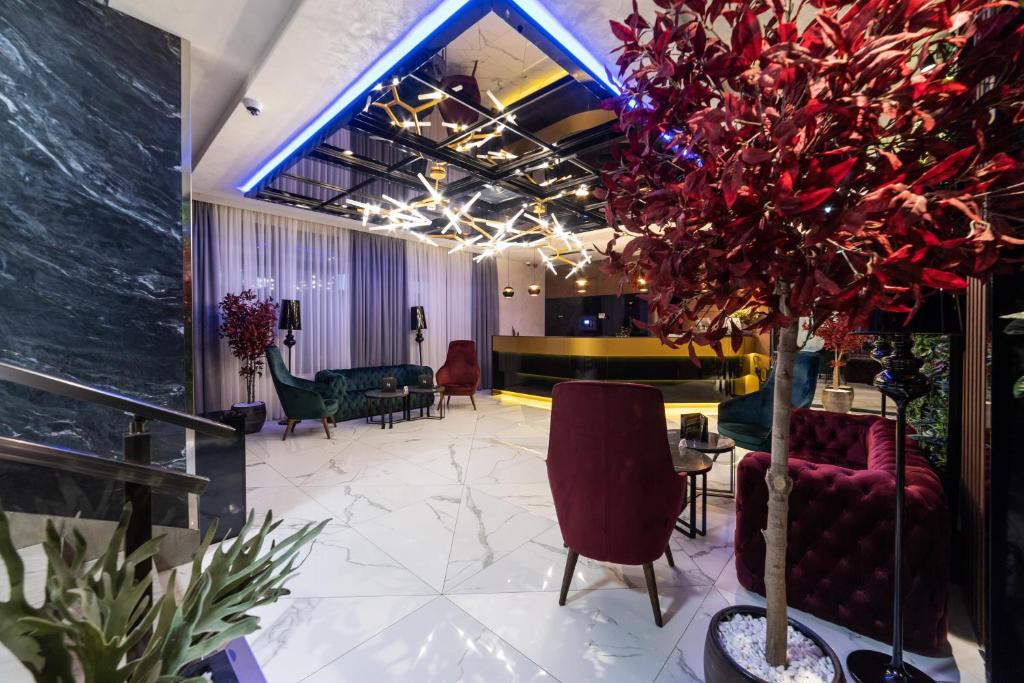 Posezení v ubytování Hammeum Hotel