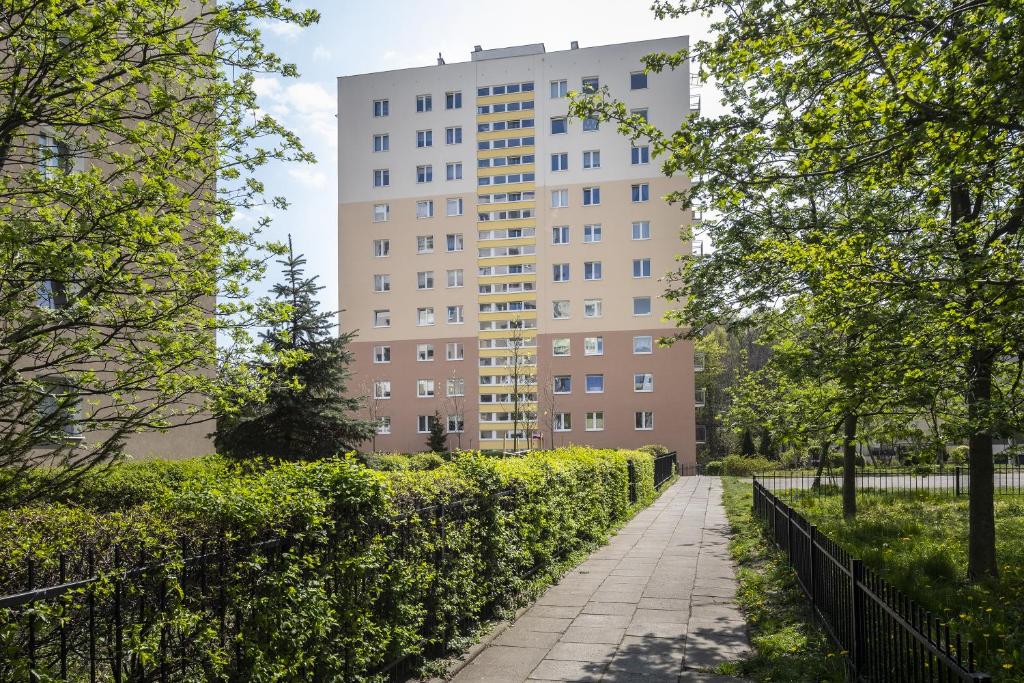 Budova, v ktorej sa apartmán nachádza