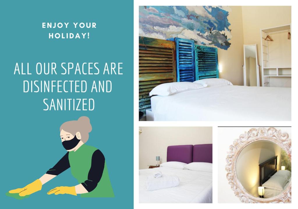 A bed or beds in a room at Urban Pop Bnb