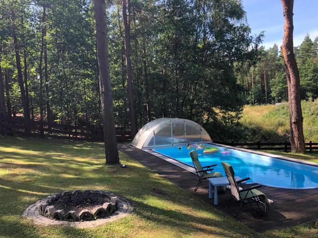 Wooden House&Pool - Three-Bedroom Villa
