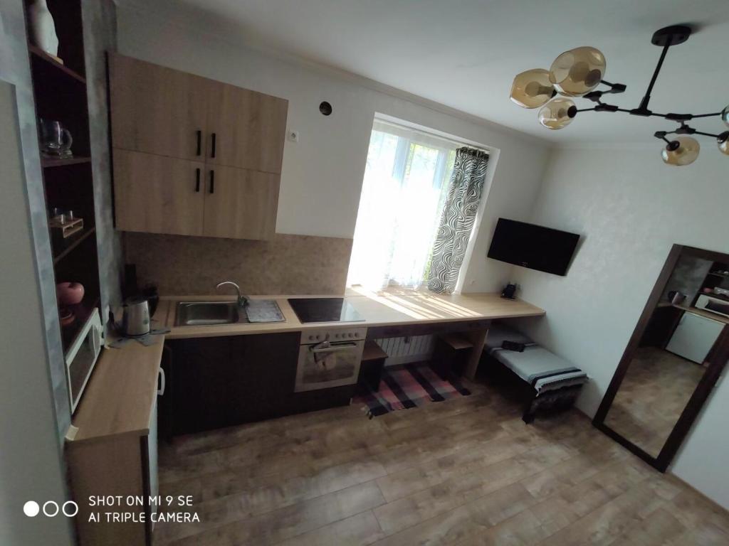 Однокімнатна квартира-студія біля парку Шевченка - Appartement Met één Slaapkamer