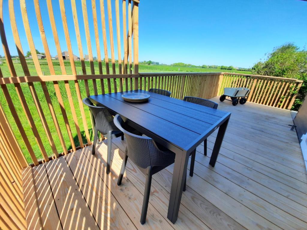 Balkón nebo terasa v ubytování ZTLND Familylodge