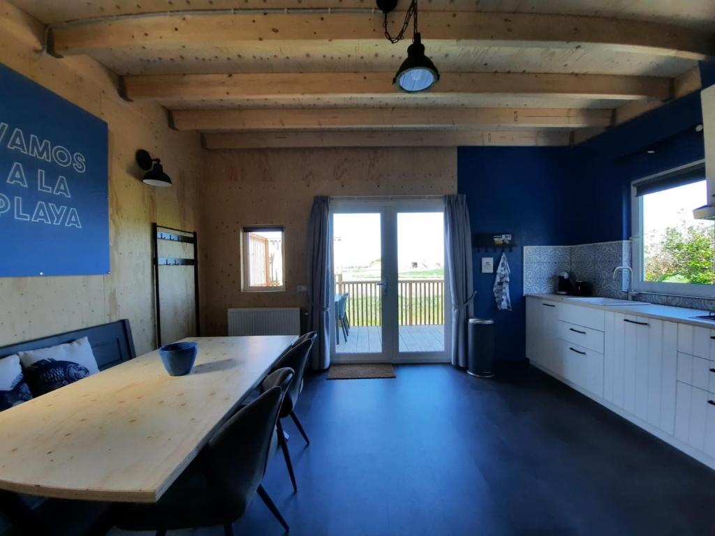 Kuchyň nebo kuchyňský kout v ubytování ZTLND Familylodge