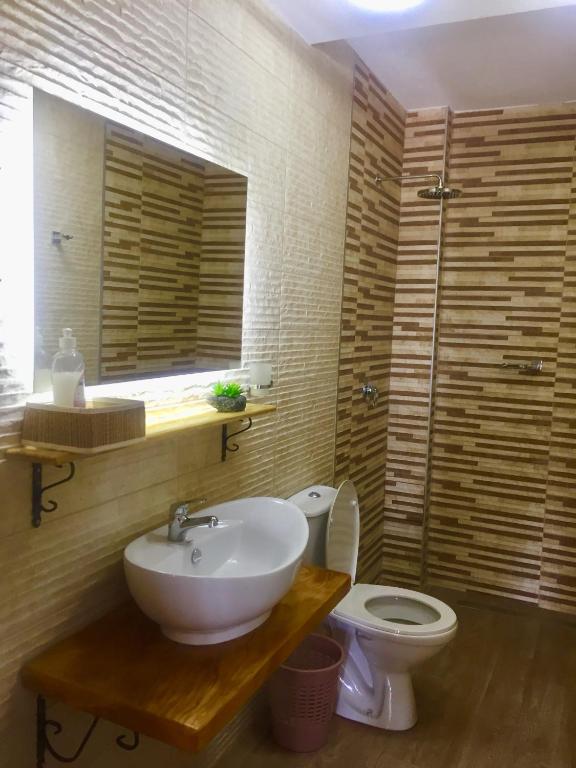 Ванная комната в Aparthotel Monterria