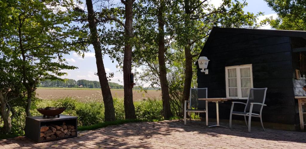 Zahrada ubytování Gastenverblijf Goudswaard