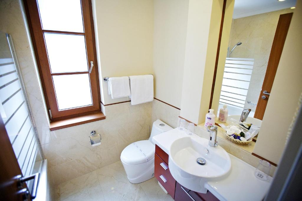 Kúpeľňa v ubytovaní Gold Hotel Budapest