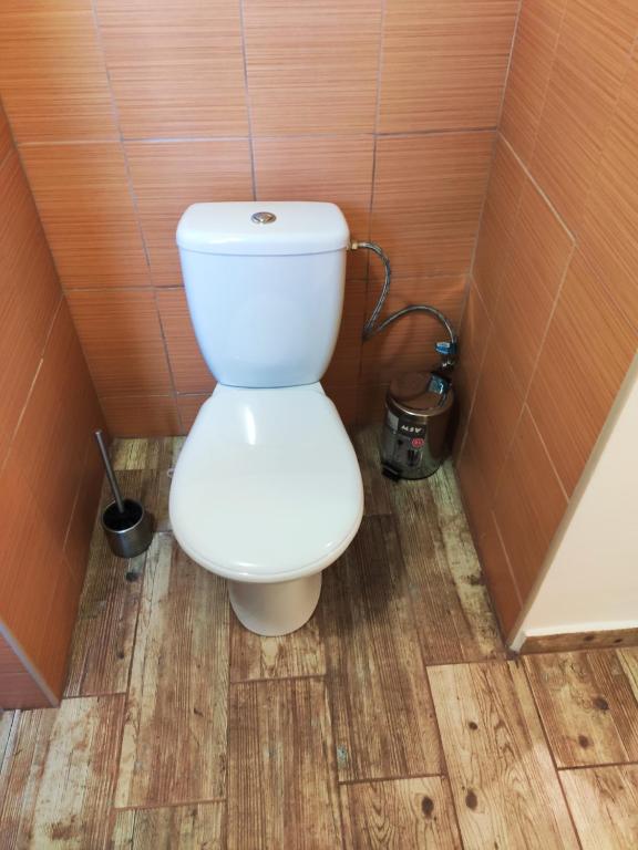 Koupelna v ubytování Penzion u Krtka