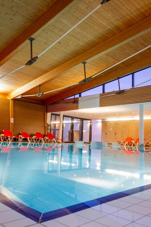 Bazén v ubytování Bruggerhof - Camping, Restaurant, Hotel nebo v jeho okolí