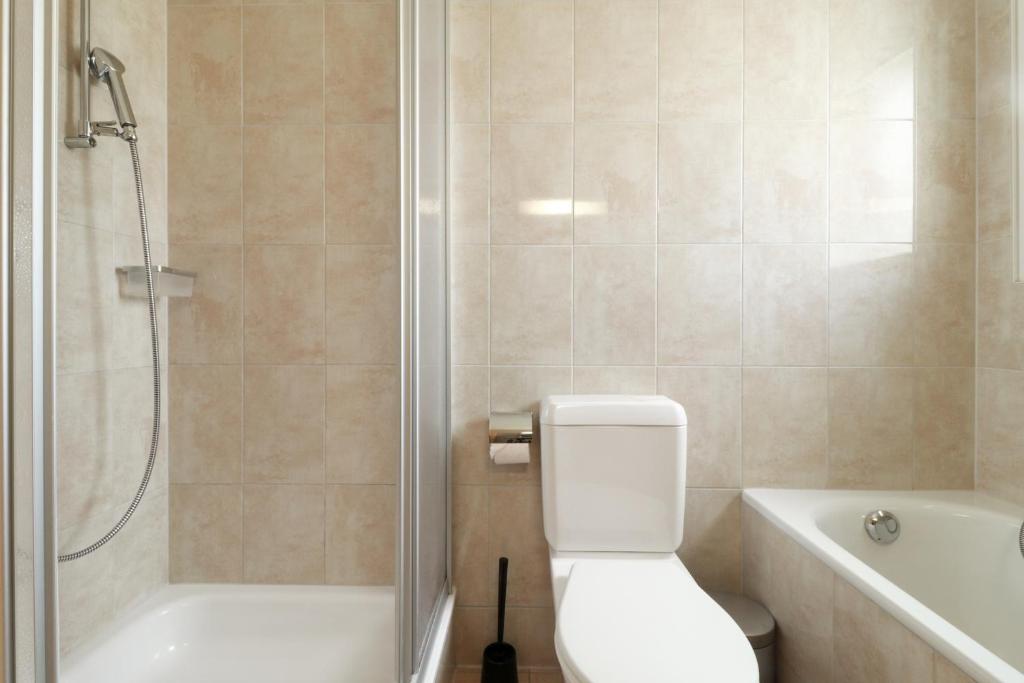 Koupelna v ubytování Nice apartment ideally located in Martigny