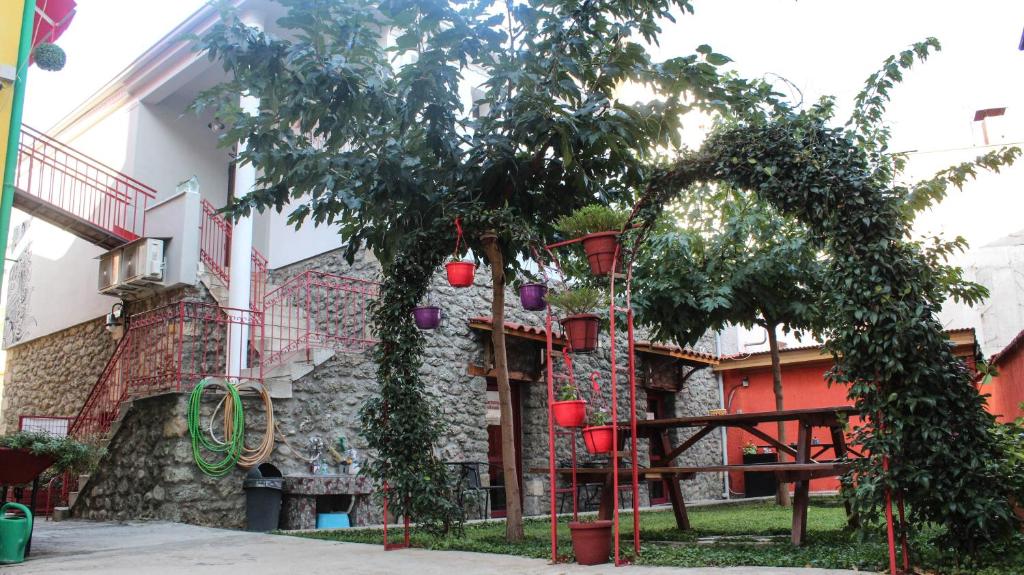 Budova, kde se hostel nachází