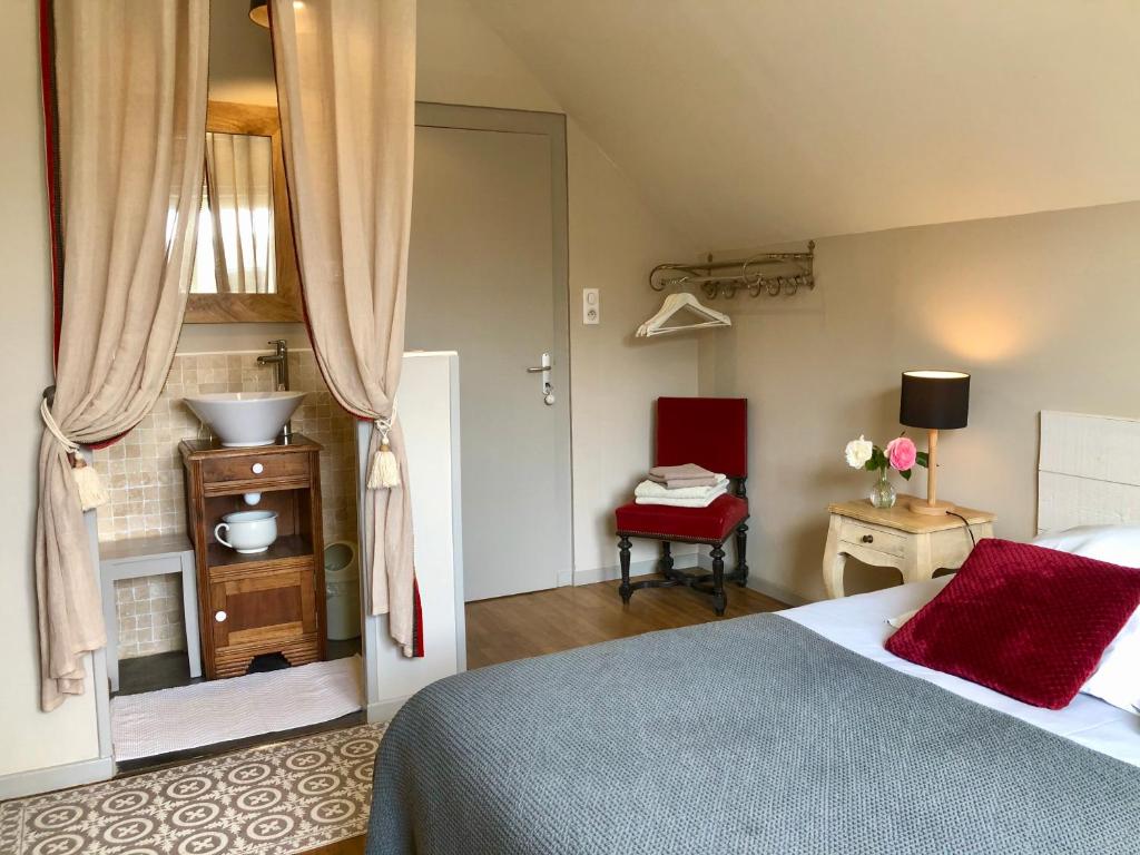 Le Grenier du Jardin - Double Room With Private Bathroom