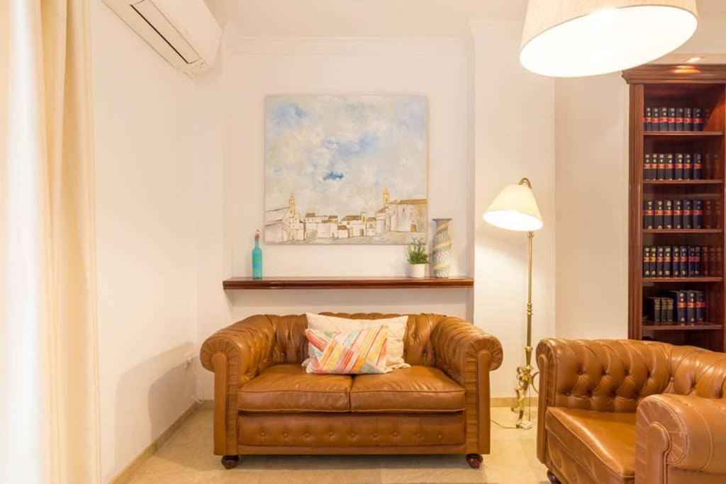Posezení v ubytování TGH/ Málaga Soho centro