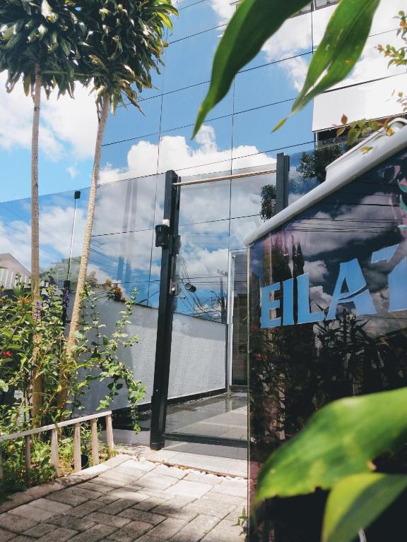 Zahrada ubytování Eilat. אילת Pousada Bacacheri