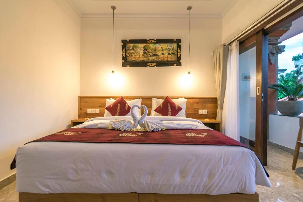 Postel nebo postele na pokoji v ubytování Esty House