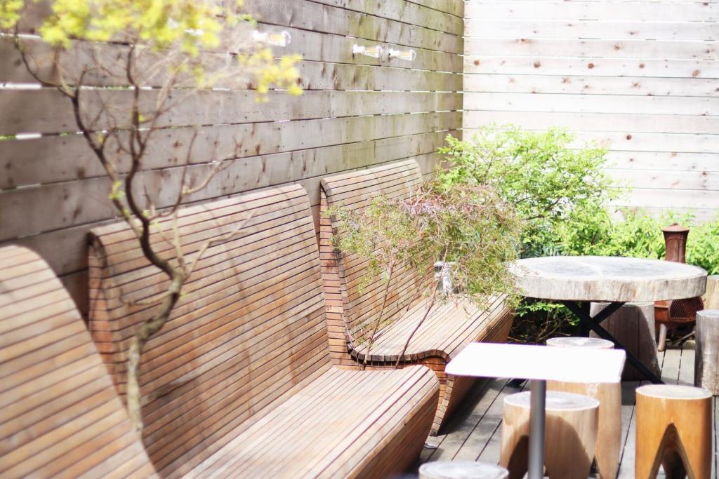 Posezení v ubytování 8 Hotel Shonan Fujisawa