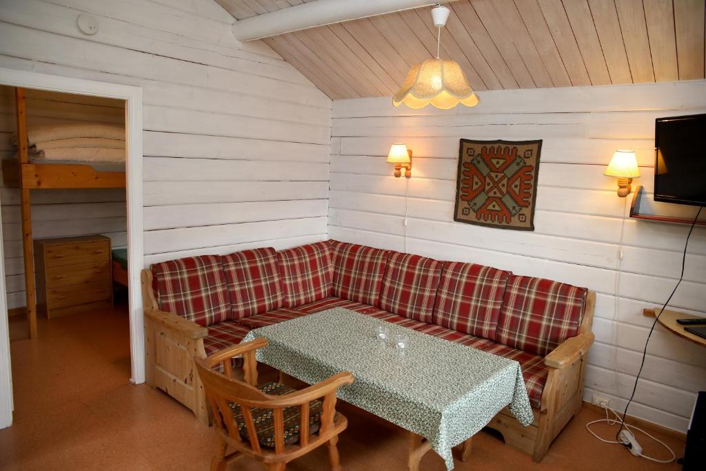 Posezení v ubytování Fossen Accommodation