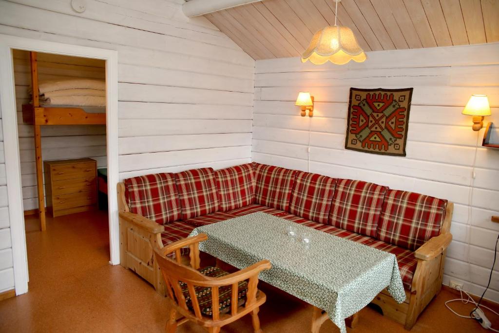 Posezení v ubytování Fossen Accommodation