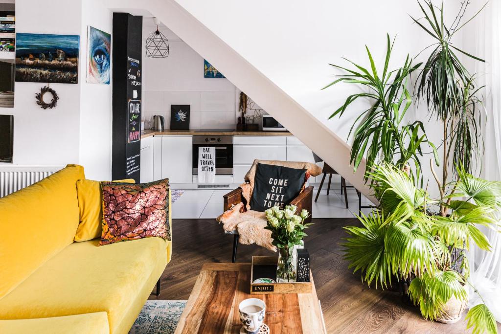 Posedenie v ubytovaní Apartament Dobre Miejsce