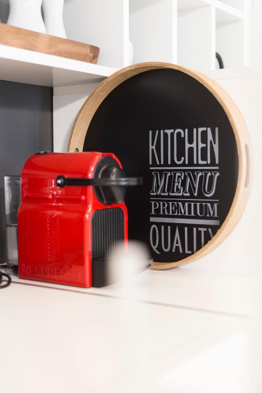 Kuchyňa alebo kuchynka v ubytovaní Apartman Amore